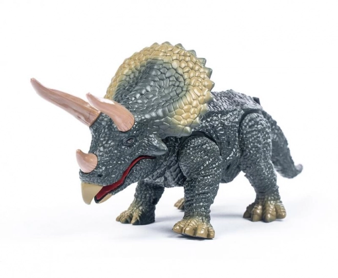 Távirányítós triceratops világító effektusokkal