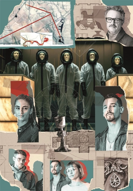 La Casa De Papel Berlin puzzle 1000 darabos