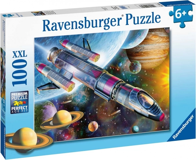 Ravensburger puzzle – küldetés az űrben, 100 darabos
