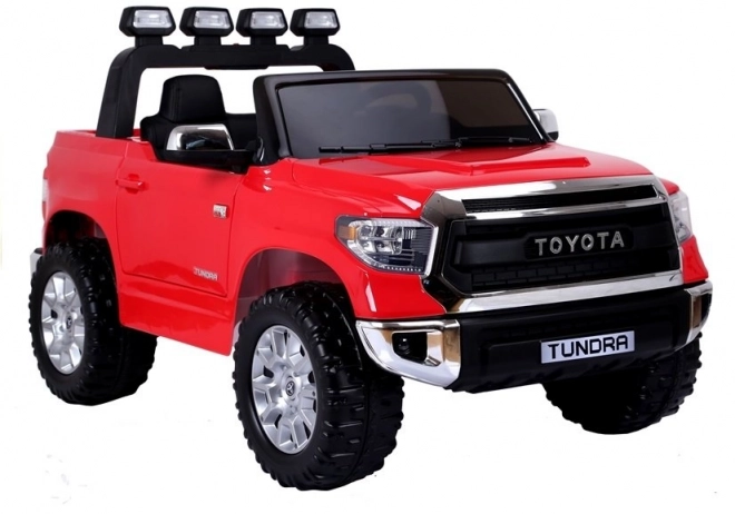 piros toyota tundra gyerek elektromos autó