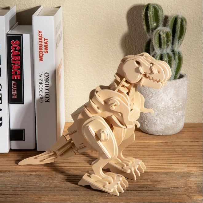 Rokr 3D fa puzzle sétáló T-Rex