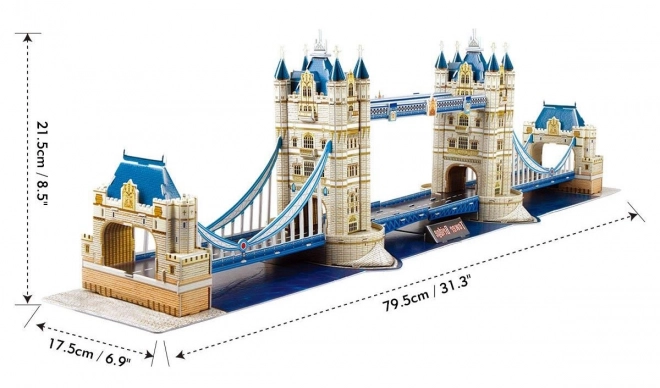 3D puzzle Tower Bridge