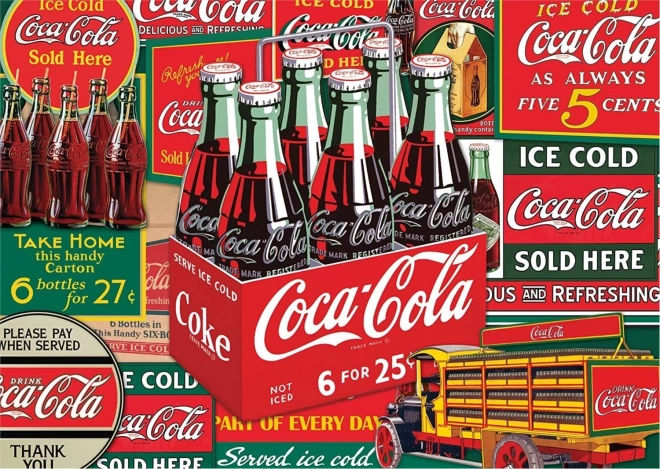 Coca Cola klasszikus puzzle 1000 darabos