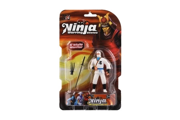 Ninja figura 10 cm kiegészítőkkel