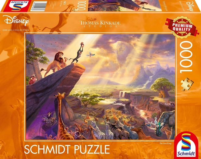 Schmidt oroszlánkirály puzzle 1000 darabos