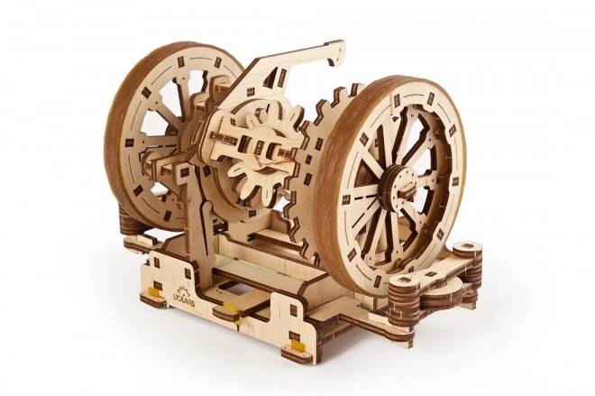 Ugears 3D fa mechanikus puzzle STEM oktatási differenciálmű