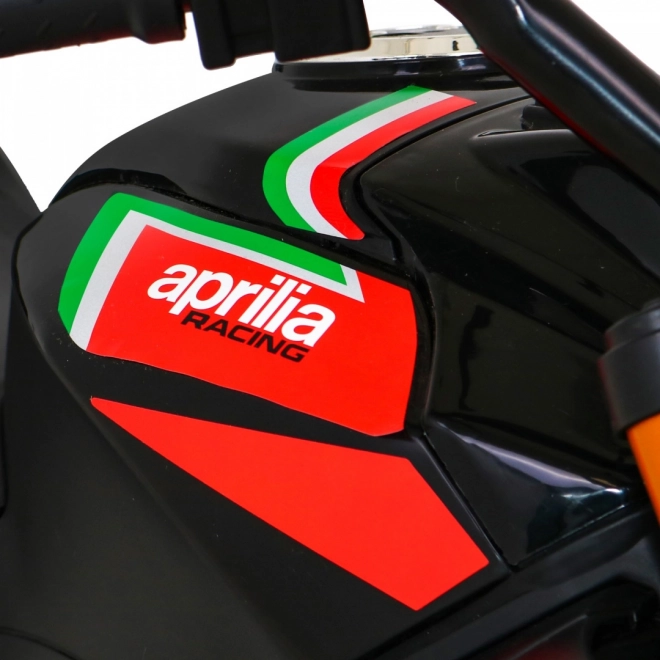 elektromos Aprilia motor gyerekeknek fekete