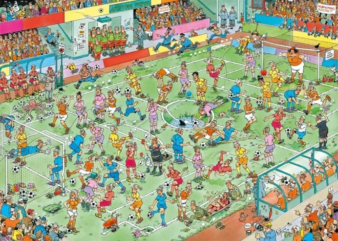 JUMBO Puzzle Női Foci 1000 Darabos