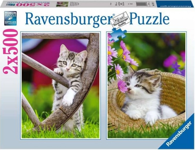 Ravensburger puzzle Kiscicák a vidéken