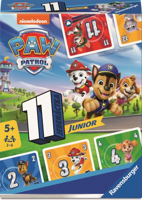 Ravensburger Kártyajáték Tizenegy - Mancs őrjárat