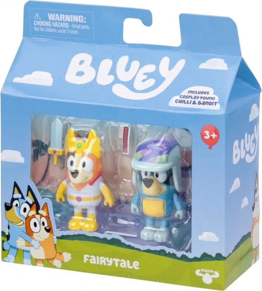 Bluey mese karakterfigurák 2-csomag