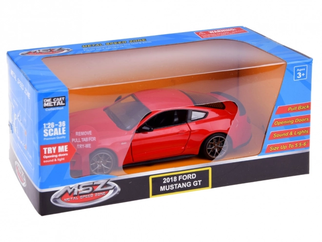 Fém modellautó Ford Mustang GT 1:34 méretarány