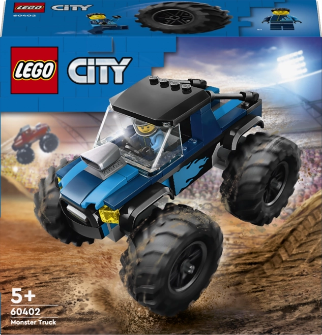 Lego City kék monster truck