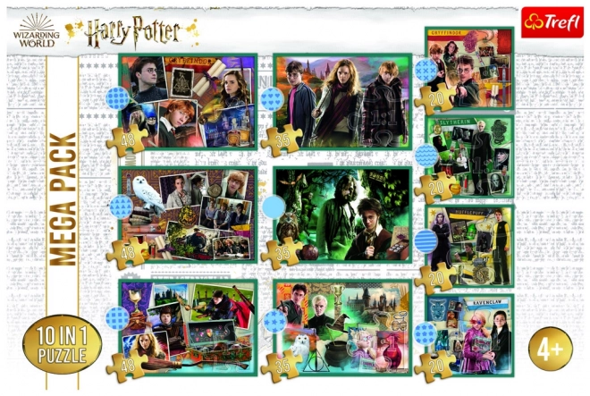 Trefl Harry Potter varázslatos puzzle mega csomag