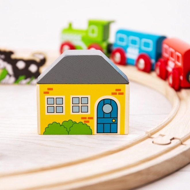 Bigjigs Rail első vonatpálya 19 részes