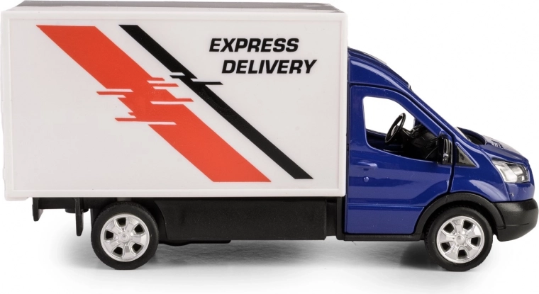 Valósághű részletek és Express Delivery felirat