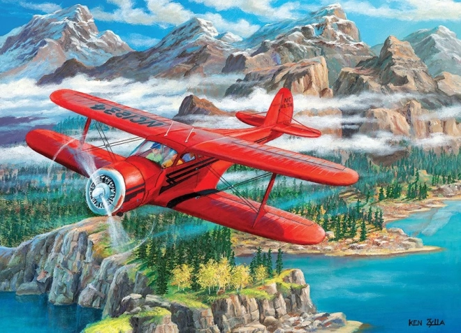 Cobble Hill Beechcraft Staggerwing repülő puzzle 500 db