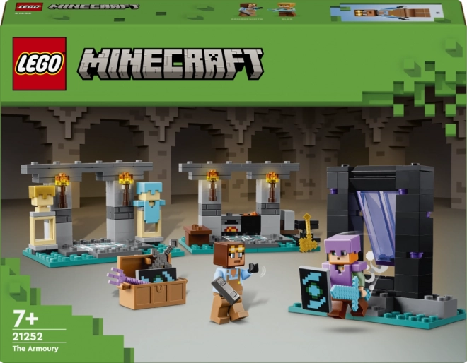 Minecraft páncélkovács hangulat LEGO szett