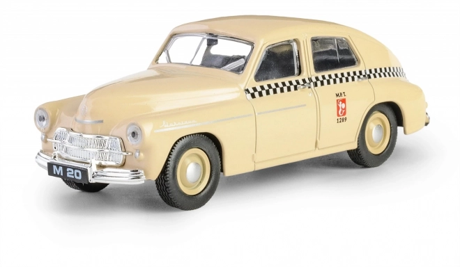 Warszawa M20 taxikocsi retro modell