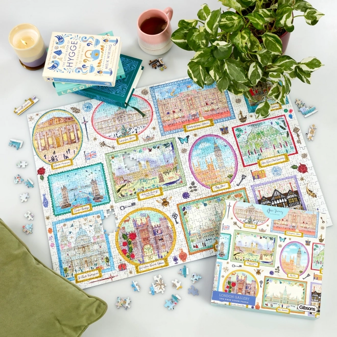 Gibsons londoni galéria puzzle 1000 darabos