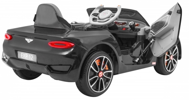 Elektromos kisautó Bentley EXP 12 Lakkozott Fekete