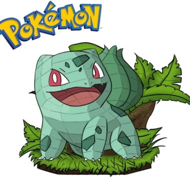 3D puzzle Pokémon Bulbasaur a 4D Puzzle-től