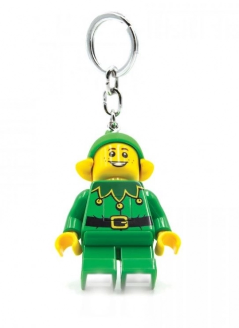 Kulcstartó LED lámpával LEGO Elf