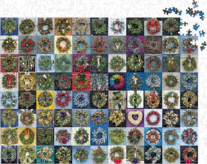 Galison puzzle - koszorúk 1000 darabos