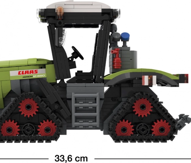 BRIXIES Plus Claas Xerion 12.650 Terra Trac lánctalpas traktor építőkészlet