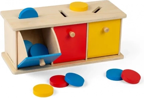 Bigjigs Toys színek szerinti válogató doboz