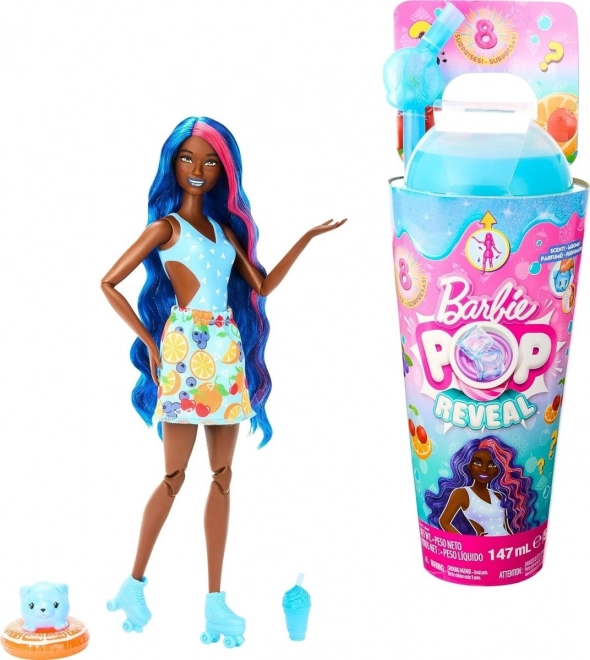 Barbie pop reveal gyümölcsös meglepetés baba