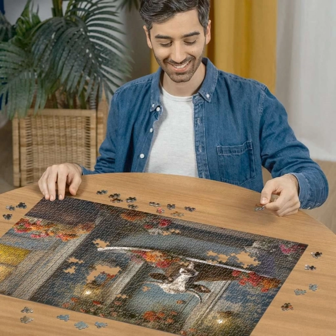 Ravensburger - Tehén a fürdőkádban puzzle 1000 darabos