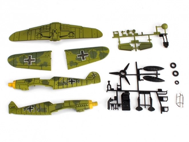 Plasztik BF-109 repülőmodell összerakáshoz 1:48 méretarány