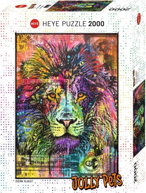 Heye Jolly Pets – Oroszlánszív kirakó 2000 darabos