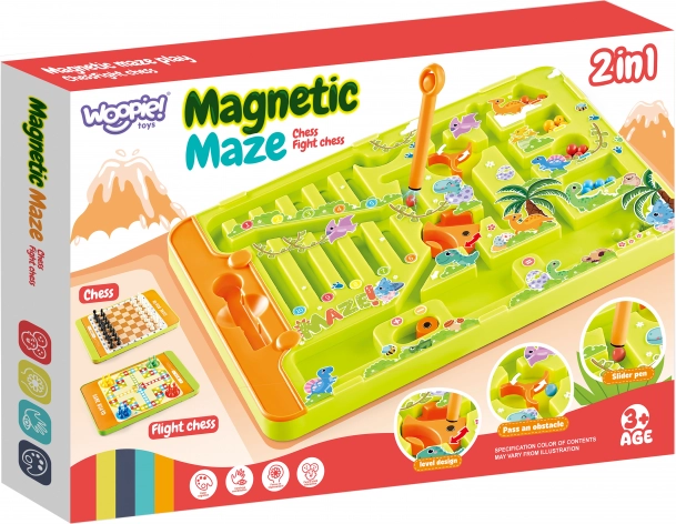 WOOPIE mágneses labirint 2v1 játék ember, ne mérgelődj