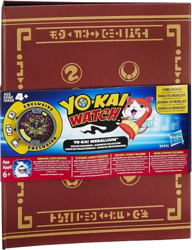 YO-KAI gyűjtői könyv érmekkel
