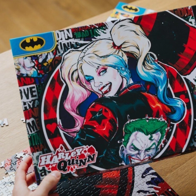 Prémium Plus 1000 darabos puzzle - HARLEY QUINN és BATMAN