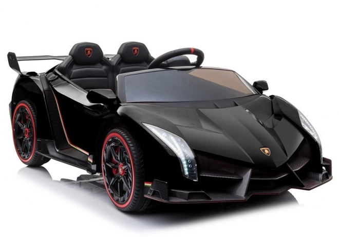 Lamborghini Veneno  gyerek akkumulátoros autó fekete