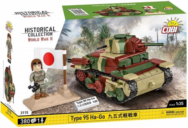 type 95 ha-go japán könnyű tank modell