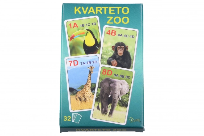 Zoo kvartett kártyajáték