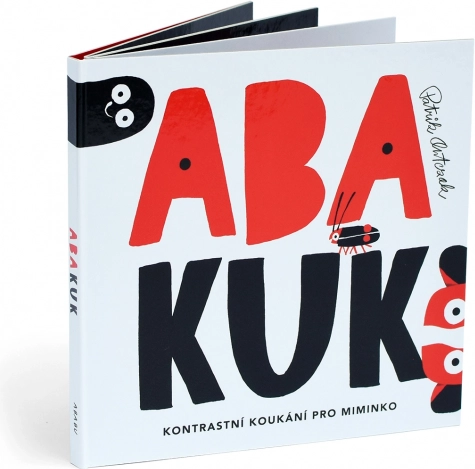 Ababu Kontrasztos leporelló babáknak Patrik Antczak illusztrációival