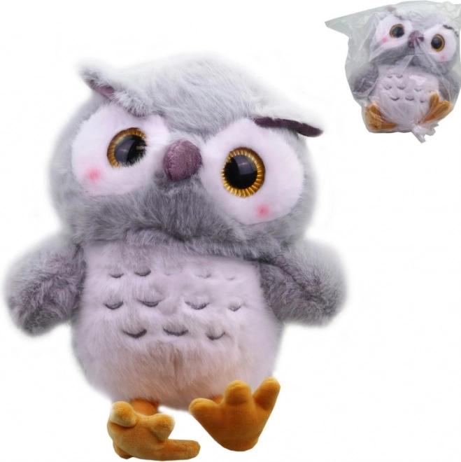 Plüss bagoly 20 cm