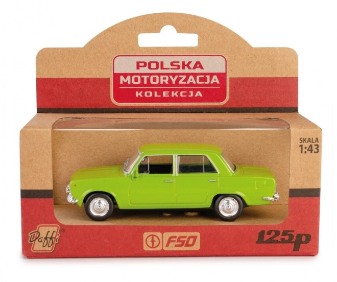 PRL jármű Fiat 125p zöld