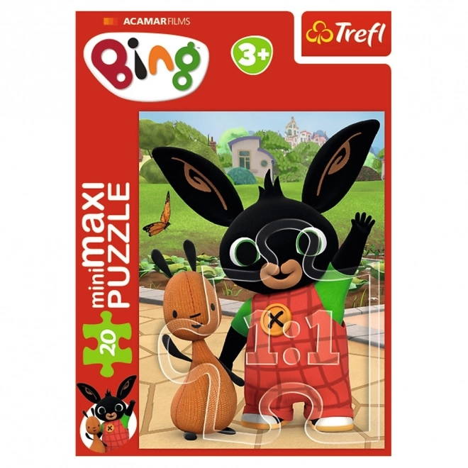 Bing nyuszi és barátai miniMaxi puzzle 20 darabos készlet