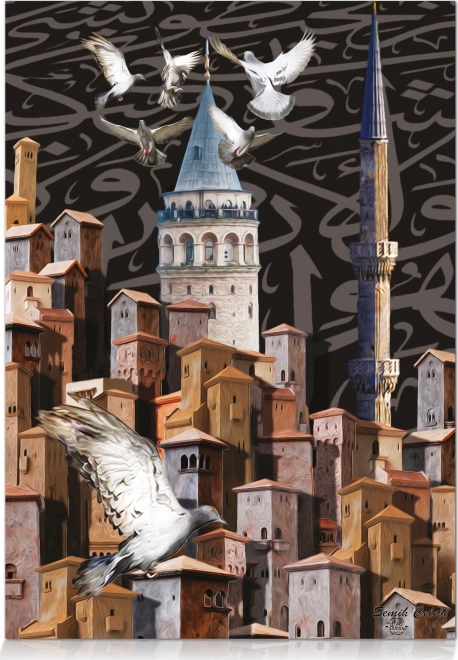 Galata Torony Bűvölete puzzle 500 darabos