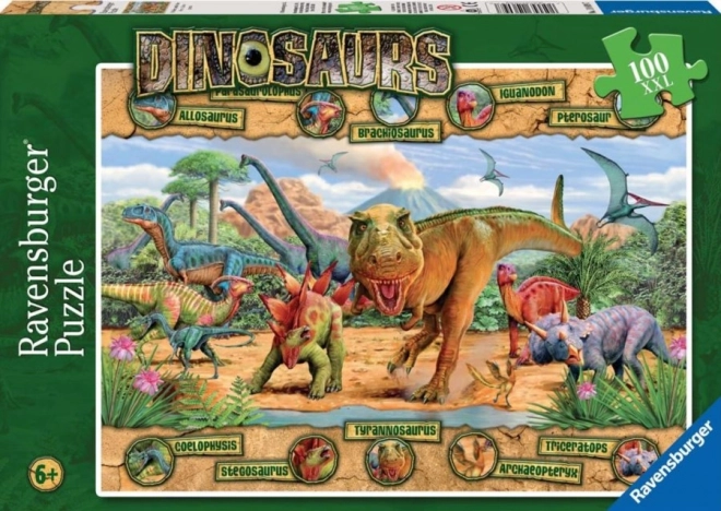 Dinoszaurusz XXL puzzle gyerekeknek - RAVENSBURGER