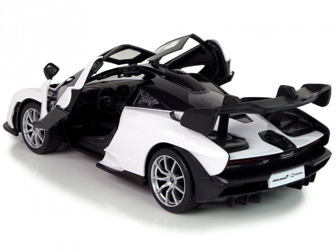Auto R/C McLaren Senna Rastar 1:14 fehér távirányítással