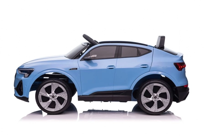 Audi E-Tron Akkumulátoros autó kék QLS-6688