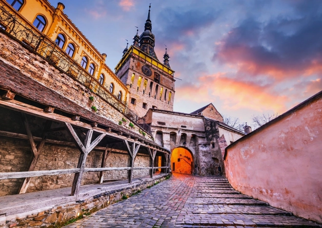 Enjoy puzzle óratorony Sighisoara 1000 darab