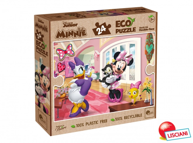 Minnie és Daisy ECO Puzzle 2 az 1-ben